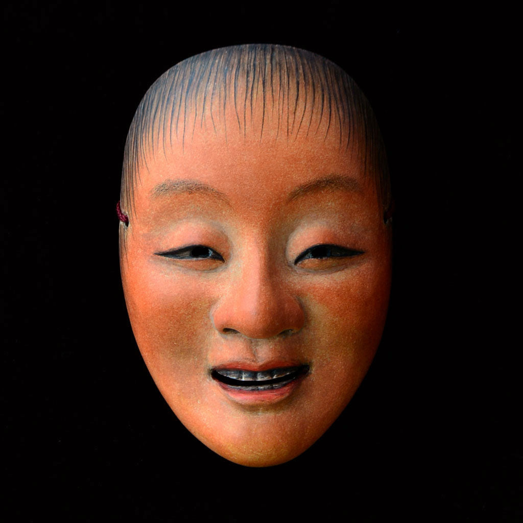 Noh Mask "Shojo" by Mitsue Nakamura