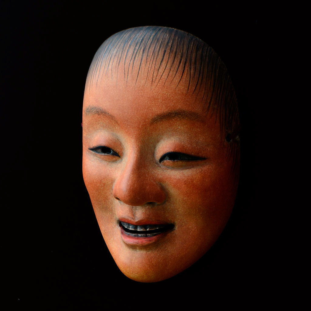 Noh Mask "Shojo" by Mitsue Nakamura