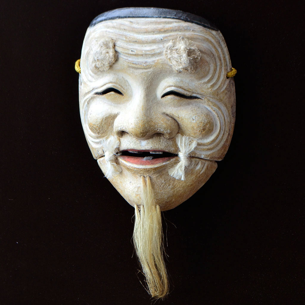 Noh Mask "Okina" by Hinako Horikoshi