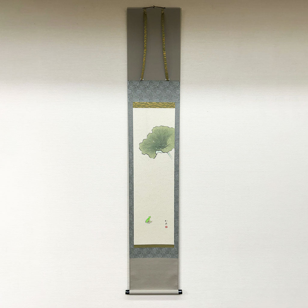 Japanese Hanging Scroll Kakejiku Koun Muto "A Drop of Blessing"