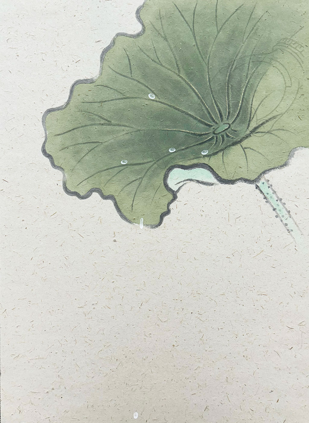 Japanese Hanging Scroll Kakejiku Koun Muto "A Drop of Blessing"