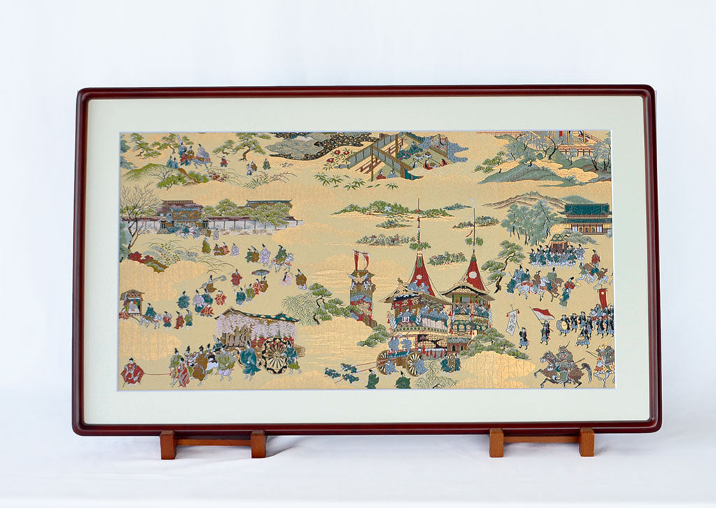 Nishijin Brocade Frame “The Three Major Festivals”