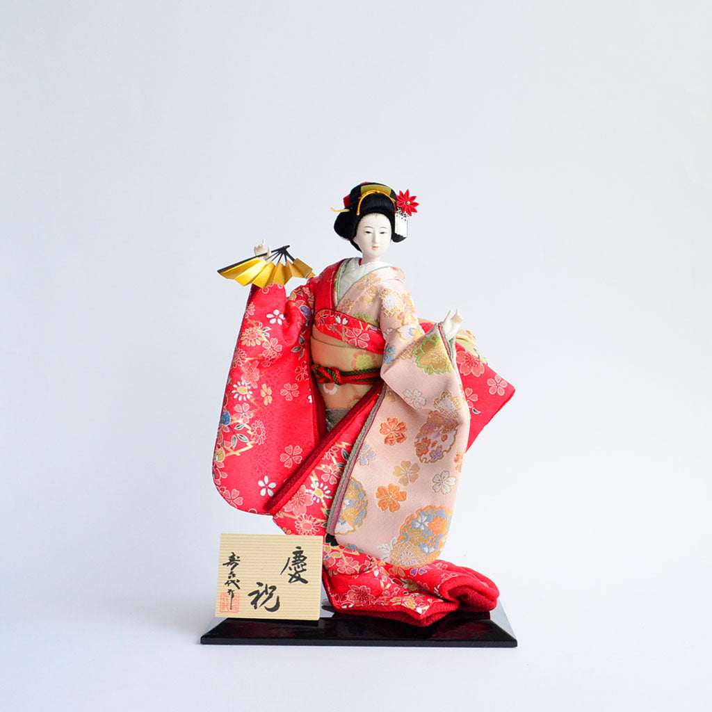 Japanese Doll  "Kotobuki (One fan)" Size6 / 698