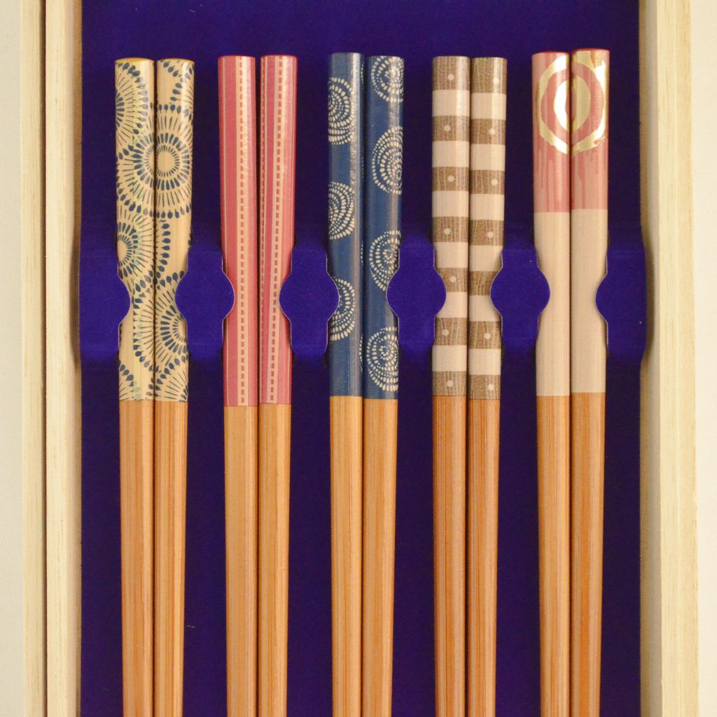 Chopsticks Set of 5P "Bamboo"