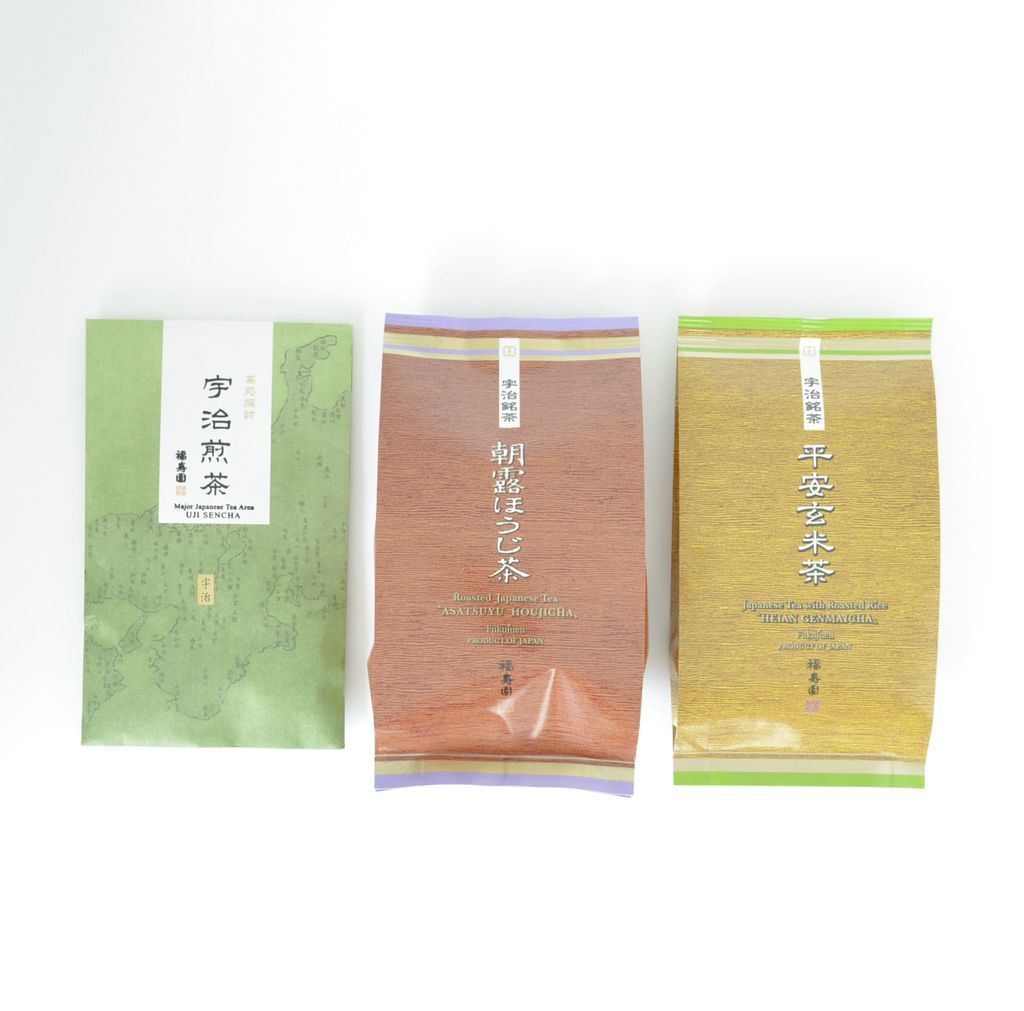 Japanese tea leaves Set