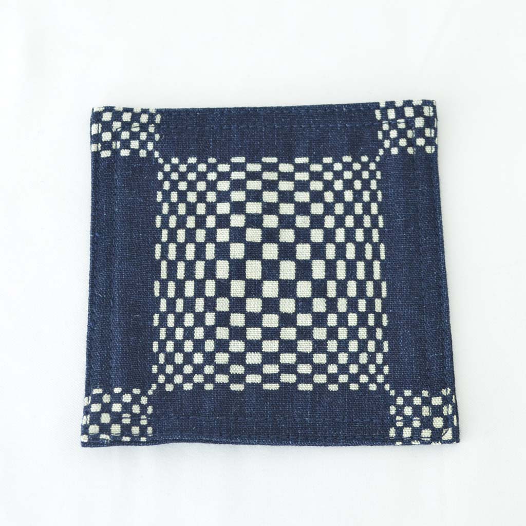 Aizome Indigo Dye Coasters Set 6pcs