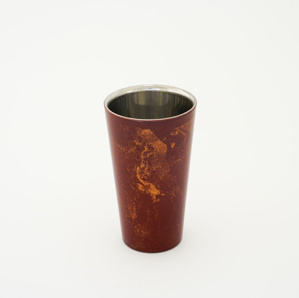 Shi-Moa Double Layered Cup "Red Sandalwood"