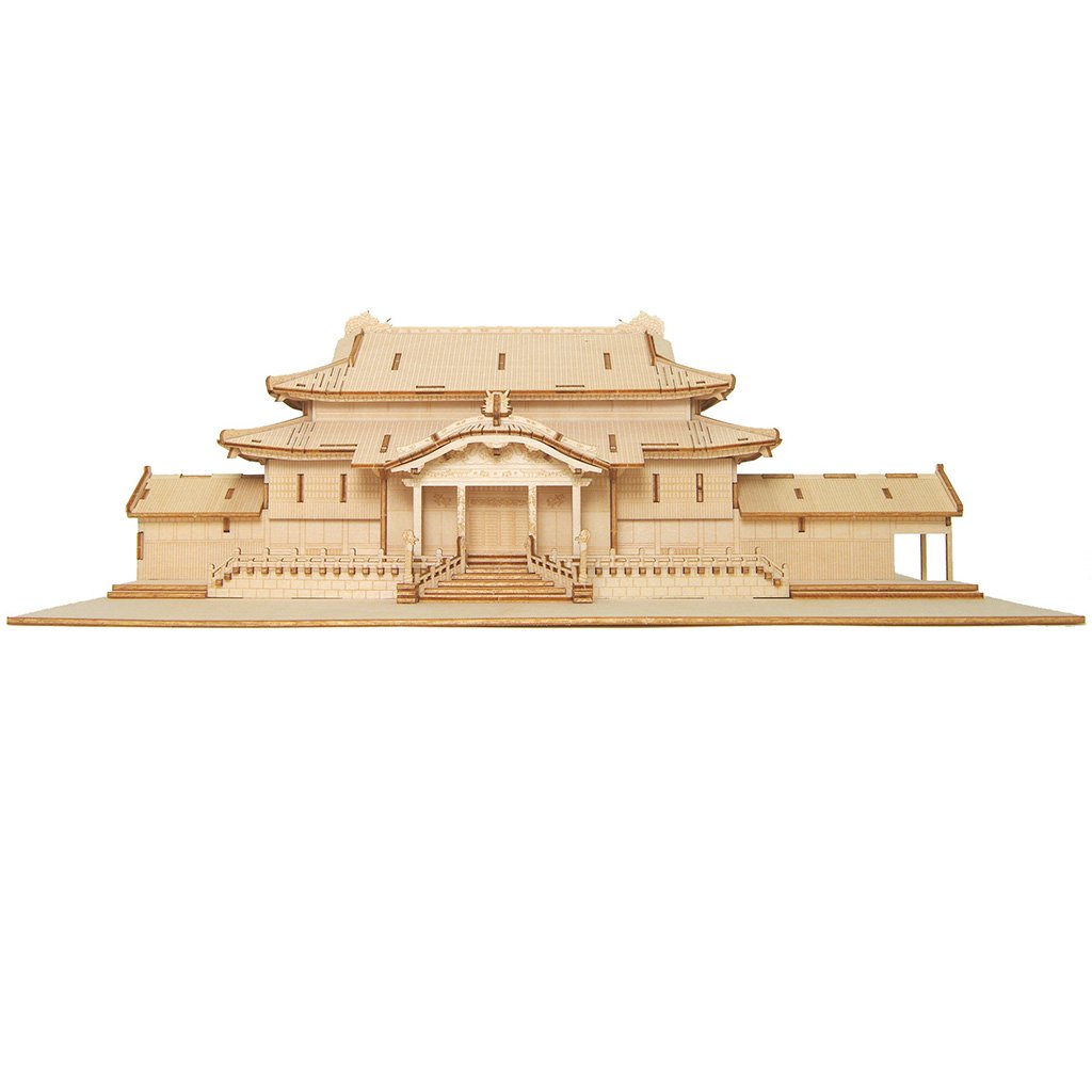 Ki-gu-mi Wooden Art "Shuri Castle"