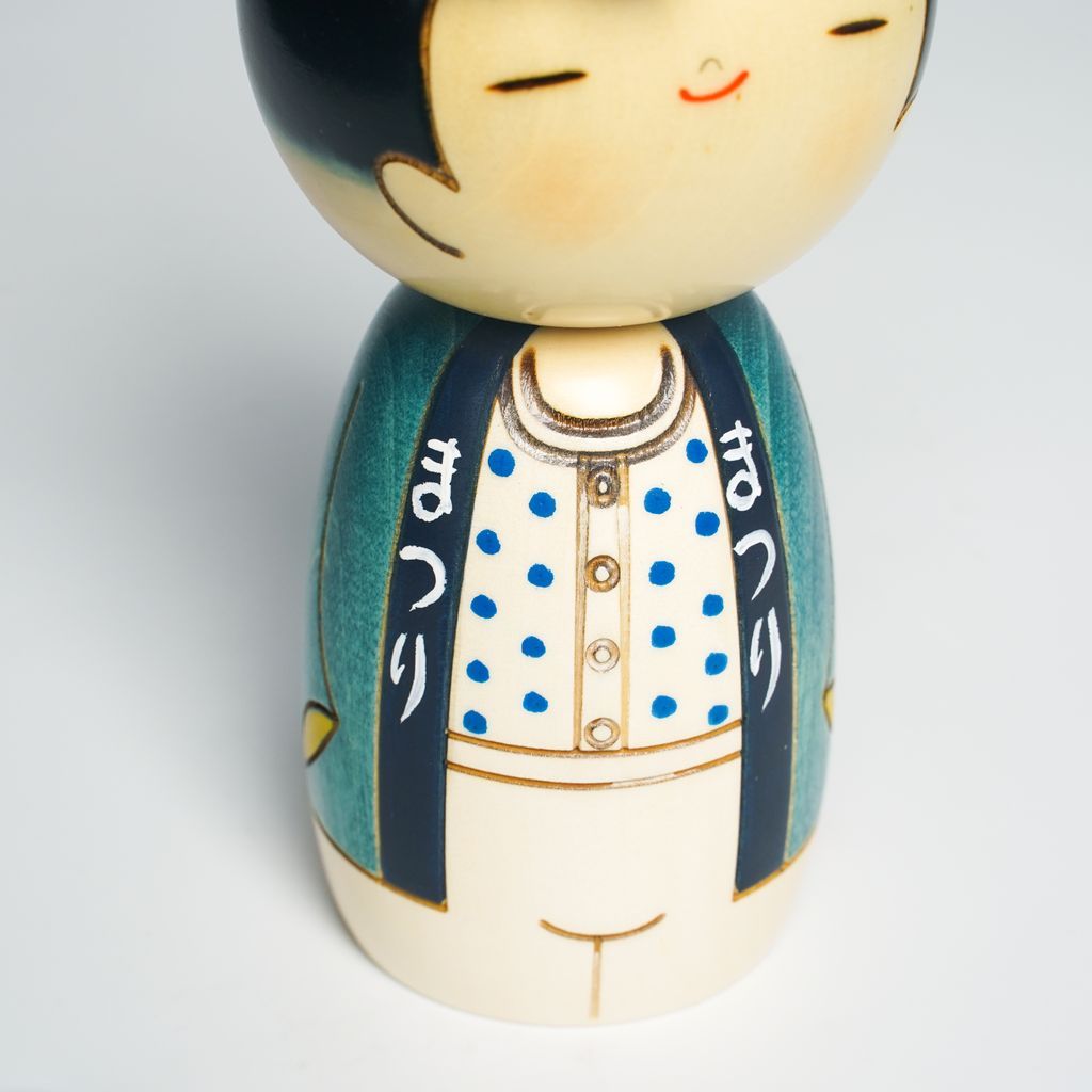 Kokeshi doll "Wasshoi(Matsuri Boy)"