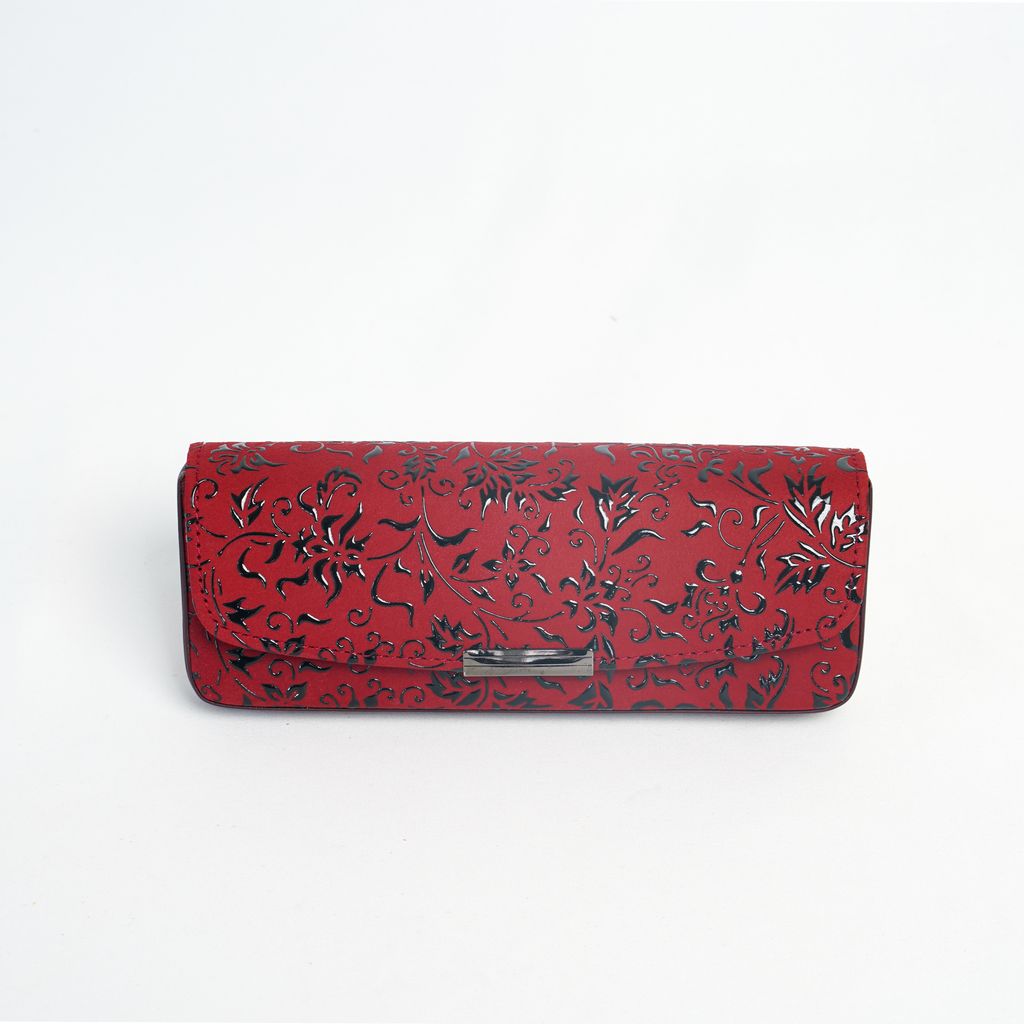 Leather wallet Paule Ka Red in Leather - 37490980