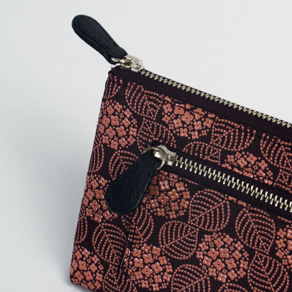 Koshu Inden “Long Wallet with Zipper K” 2305