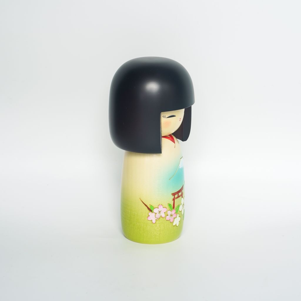 Kokeshi doll "Nihonbare(Fine Weather)"