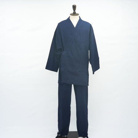 Vintage Japanese popular indigo dyed samue 2pc #593