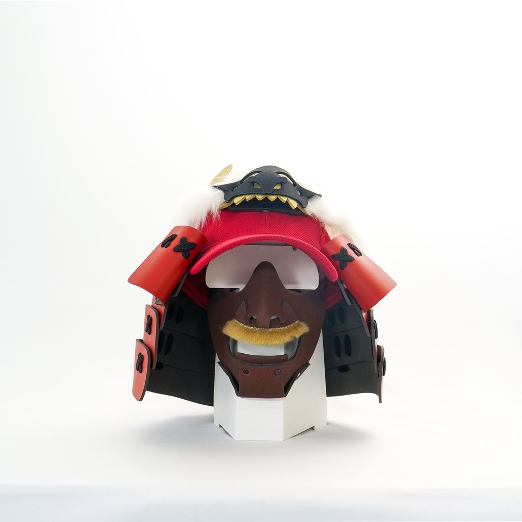 Samurai Cap With Mask "Shingen Takeda"