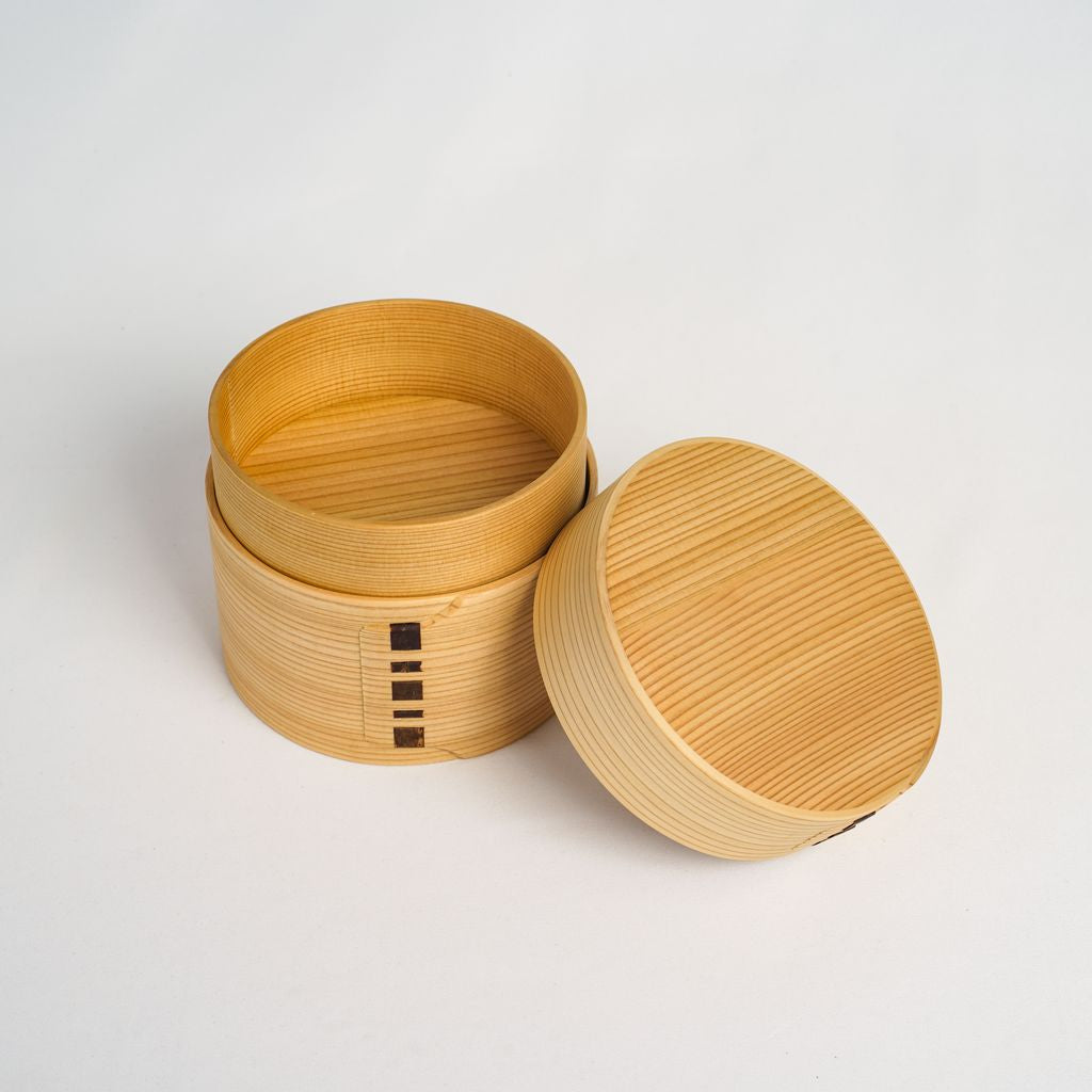 Magewappa Bento Box "Round Two-tiered  Bento Box"