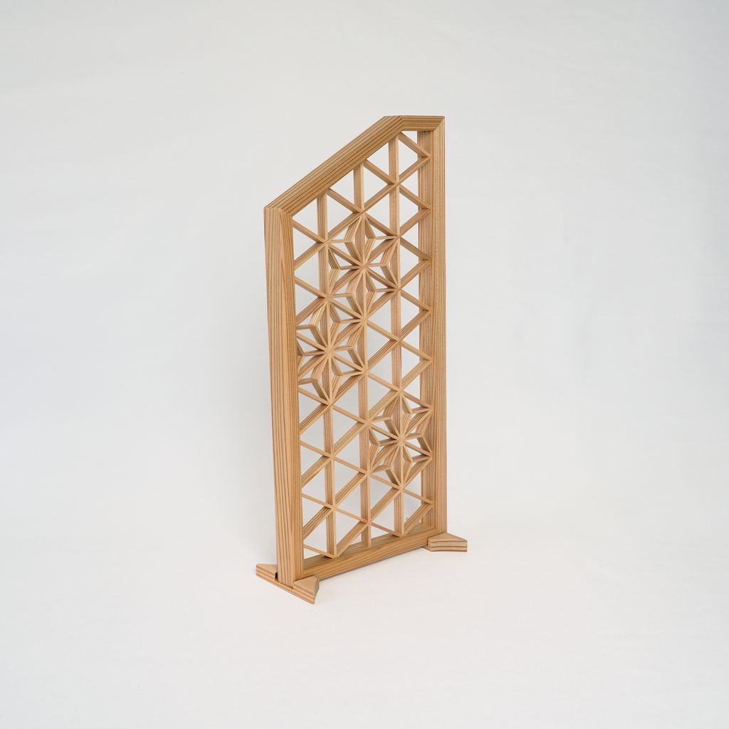 Kumiko Craft Panel(W) Asanoha