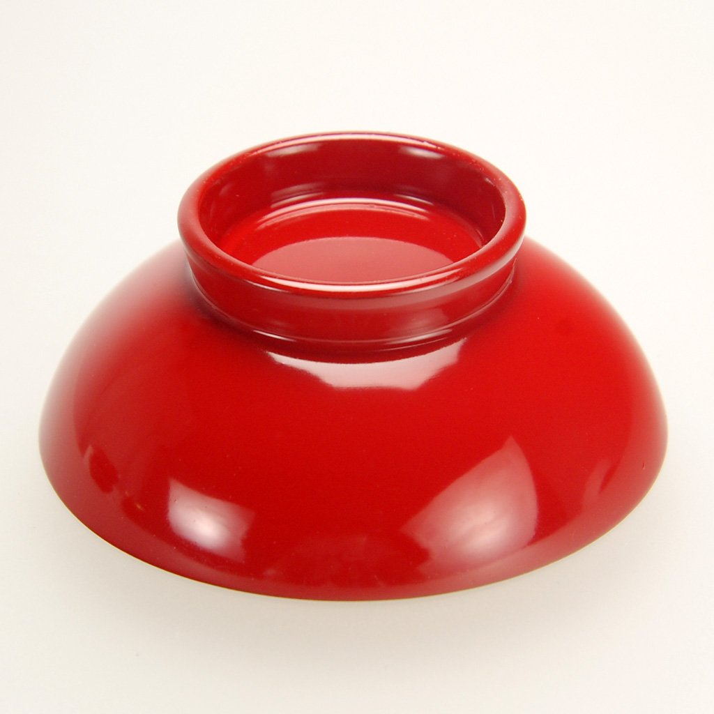 Lacquerware Sake Cups Set (5pcs) "Five Lucky Motifs" Red Size 2.2 Aizu lacquerware