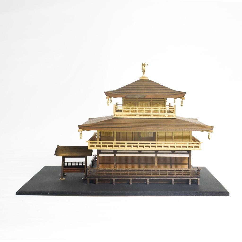 Wooden Model Golden Pavilion