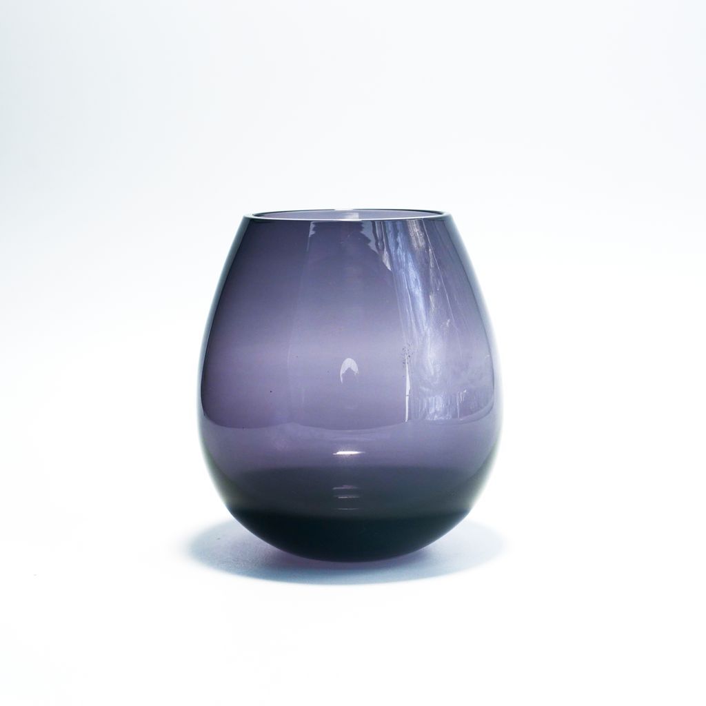Edo glass “Karai” Purple