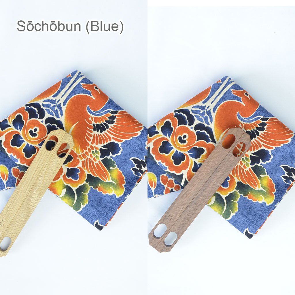 Furoshiki & Handle Set "Waon" Wood handle