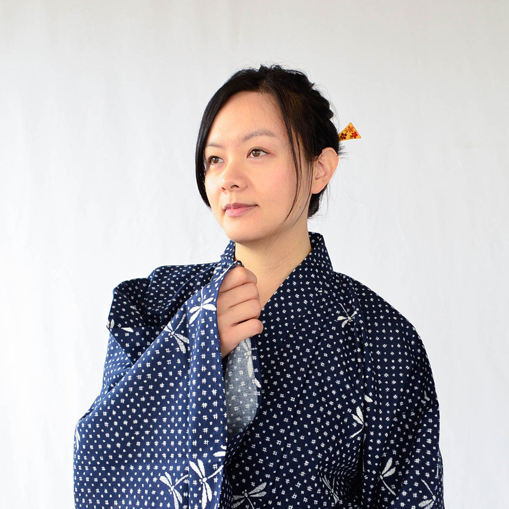 Yukata Women's Cotton "Dragonfly"