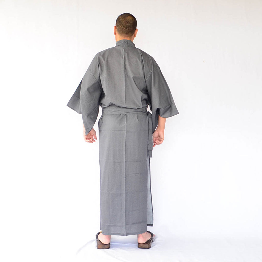 Japanese Yukata Men’s Cotton "Fundo pattern"