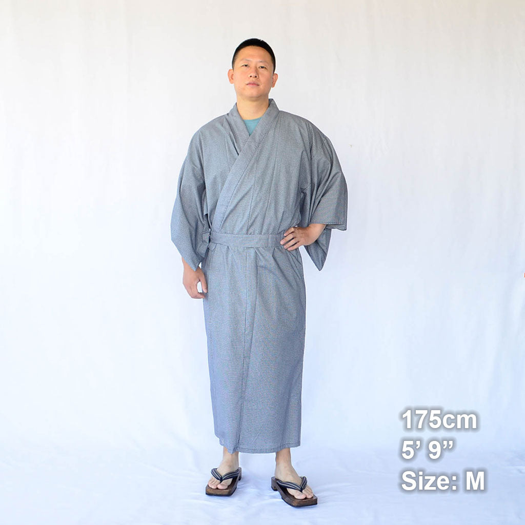 Yukata Men’s Cotton "Fundo pattern"