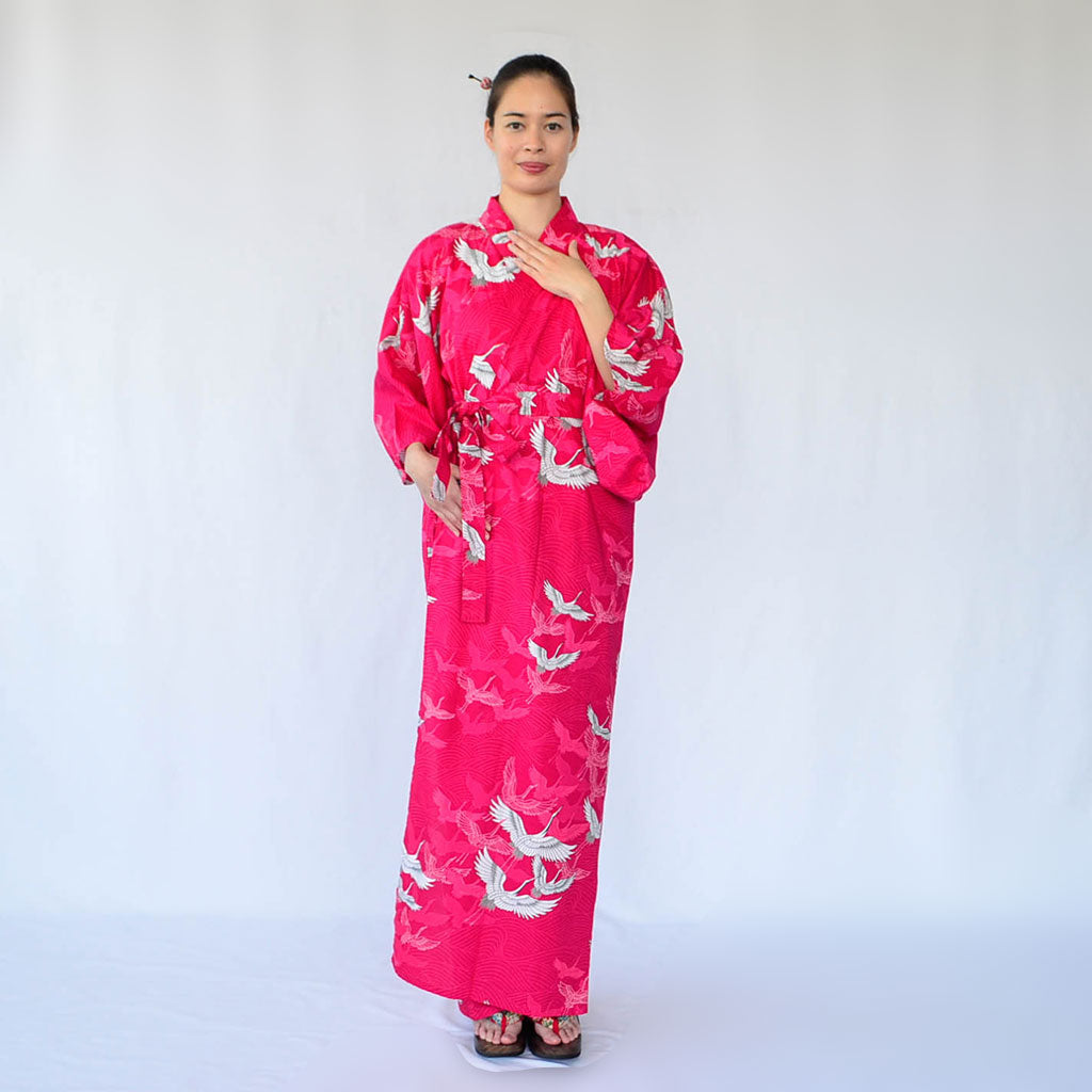 Kimono Yukata sorted by color RED