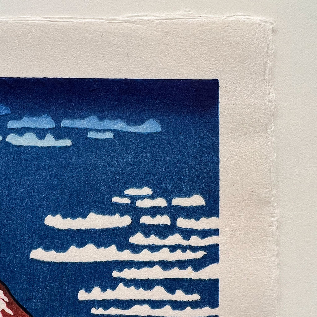 Woodblock print 