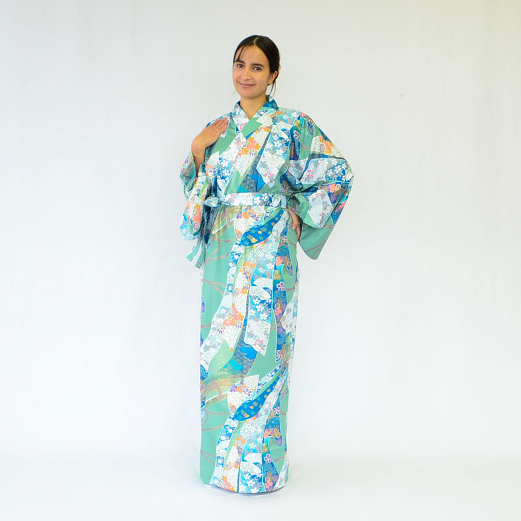 Kimono Women's Cotton "Ribbon"